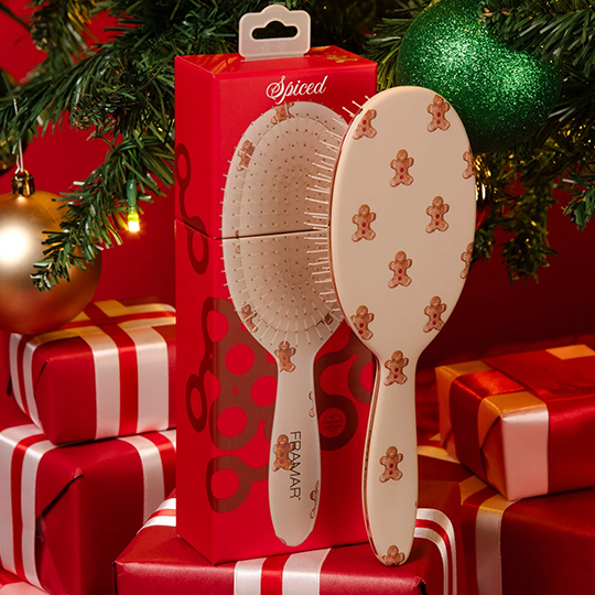Framar Holly Days Detangle Brush - Spice