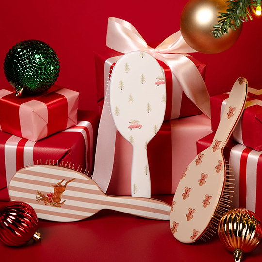 Framar Holly Days Detangle Brush - Spice
