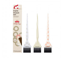 Framar Holly Days Triple Threat Tint Brush Set Framar Holly Days Triple Threat Tint Brush Set
