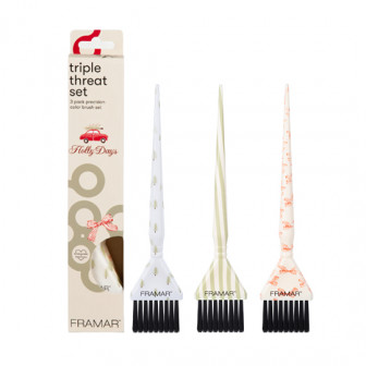 Framar Holly Days Triple Threat Tint Brush Set Framar Holly Days Triple Threat Tint Brush Set