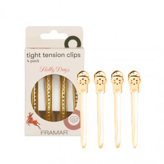 Framar Holly Days Tight Tension Clips 4pc Framar Holly Days Tight Tension Clips 4pc