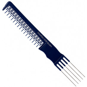 Dateline Professional Blue Celcon 3839 Metal Teasing Comb - 21cm