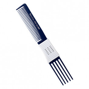 Dateline Professional Blue Celcon 301R Plastic Teasing Comb - 20cm