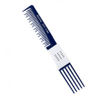 Dateline Professional Blue Celcon 302R Plastic Teasing Comb - 19cm
