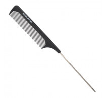 Silver Bullet Metal Tail Comb Black
