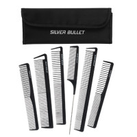 Silver Bullet Carbon Comb Set 6pc Silver Bullet Carbon Comb Set 6pc