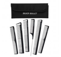 Silver Bullet Carbon Comb Set 6pc