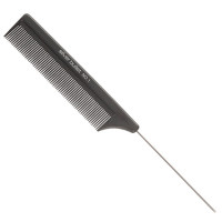 Silver Bullet Carbon Metal Tail Hair Comb Silver Bullet Carbon Metal Tail Hair Comb