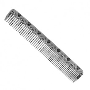 Pegasus Skulleto 202 Styling Comb Silver