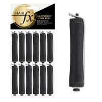 Hair FX Lightweigth Perm Rod Black 16mm x 12pc Hair FX Lightweigth Perm Rod Black 16mm x 12pc