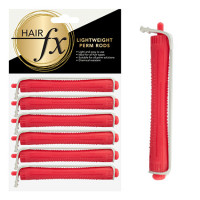 Hair FX Lightweight Perm Rod Hot Pink 9mm x 12pc Hair FX Lightweight Perm Rod Hot Pink 9mm x 12pc