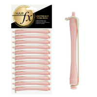 Hair FX Lightweight Rod Light Pink 7mm x 12pc Hair FX Lightweight Rod Light Pink 7mm x 12pc