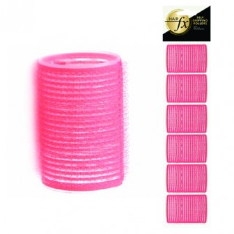 Hair FX Self Gripping Velcro Rollers 44mm x 12pc
