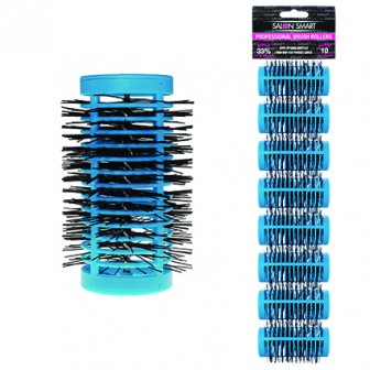 Salon Smart Professional 39mm Brush Rollers, 8pk