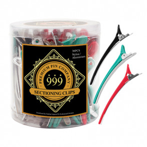Premium Pin Company 999 Nylon/Aluminium Sectioning Clips Long - 301, 36pc