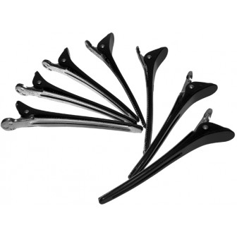 Premium Pin Company 999 Nylon/Aluminium Sectioning Clips Black Regular - 302, 36pc