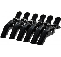 Premium Pin Company 999 Crocodile Clips - Black, 6pc