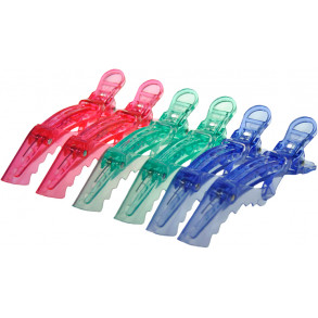 Premium Pin Company 999 Coloured Crocodile Clips 6pc