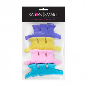 Salon Smart Butterfly Clamps Large 12pc