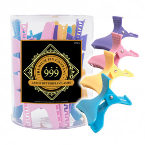 Premium Pin Company 999 Large Coloured Butterfly Clamps - 102, 36pc