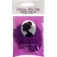 Dress Me Up Slumber Hair Net - Light Brown