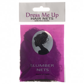 Dress Me Up Slumber Hair Net - Dark Brown