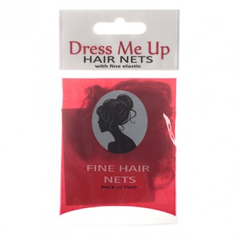 Dress Me Up Fine Hair Net - Medium Brown