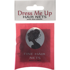 Dress Me Up Fine Hair Net - Dark Brown