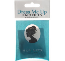 Dress Me Up Bun Hair Net - Light Brown