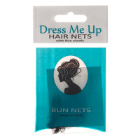 Dress Me Up Bun Hair Net - Dark Brown Dress Me Up Bun Hair Net - Dark Brown