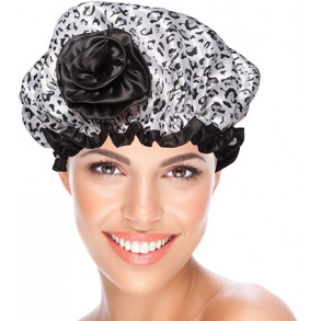 BeautyPRO Shower Cap Cheetah