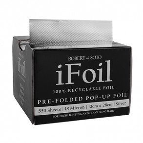 Robert De Soto IFoil Pre Folded Pop Up Silver 18 Micron Large
