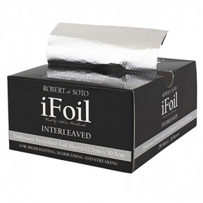 Robert De Soto IFoil Embossed Pop Up 18 Micron Silver