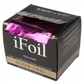 Robert De Soto IFoil 250m Purple Super Foil  20 Micron, 12cm Width