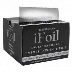 Robert De Soto Interleaved Silver 500 Sheet 15 Micron