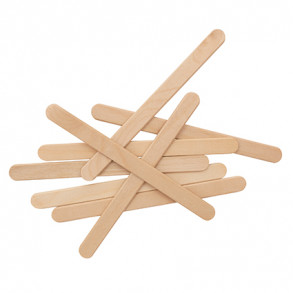 BeautyPRO Wooden Applicator Waxing Spatulas Medium 100pc