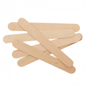 BeautyPRO Wooden Applicator Waxing Spatulas Large 100pc