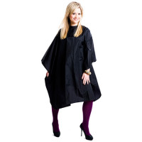 Salon Smart Tint Me Colouring Cape In Black Salon Smart Tint Me Colouring Cape In Black