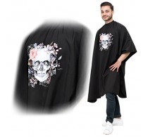 Salon Smart Fleur De Skull Cape Black Salon Smart Fleur De Skull Cape Black