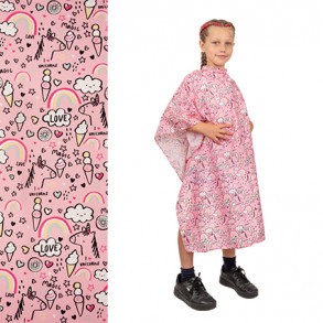 Salon Smart Kids Cutting Cape Unicorn