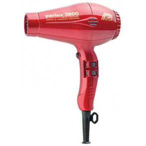 Parlux 3800 Ionic and Ceramic Hair Dryer 2100W - Red