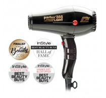 Parlux 385 Power Light Ceramic and Ionic Hair Dryer 2150W - Black