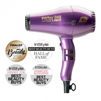 Parlux 385 Power Light Ceramic and Ionic Hair Dryer 2150W - Violet
