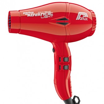 Parlux Advance Light Ceramic and Ionic Hair Dryer 2200W - Red