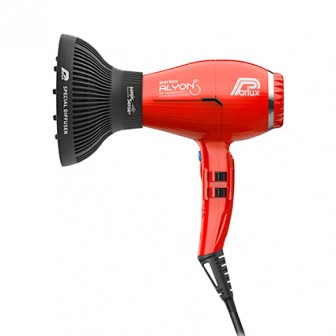 Parlux Alyon Air Ionizer Tech Hair Dryer Red And Magic Sense Diffuser 2250W