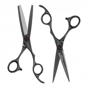 Iceman Mizumi Senshi 6 Hairdressing Scissors Thinner Set Black