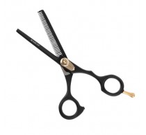 Iceman Blaze Black 5.5 Hairdressing Thinning Scissors