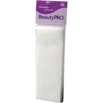 BeautyPRO Non-Woven Wax Strips Large 100pc