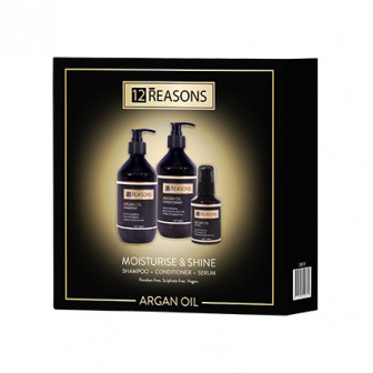 12Reasons Argan Moisturise & Shine Gift Set