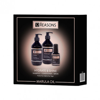 12Reasons Marula Hydrate & Shine Gift Set 